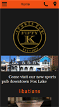 Mobile Screenshot of fiftyksportspub.com